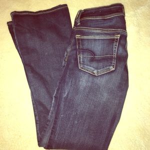 AEO Denim X kick boot sz.4