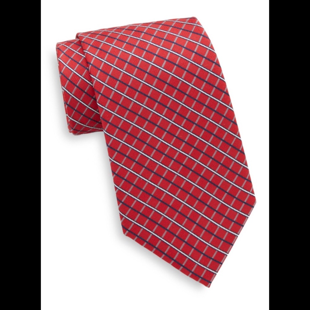 100% silk tie Sacks Fifth Avenue