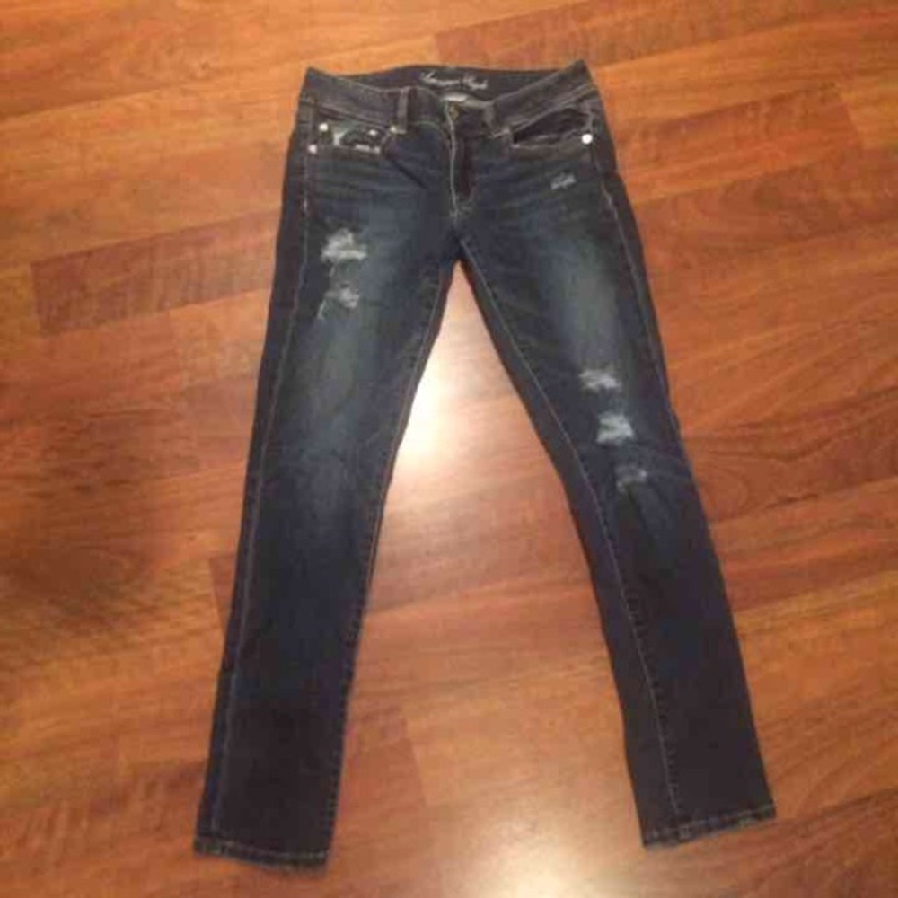 American eagle size 6 stretch jeans