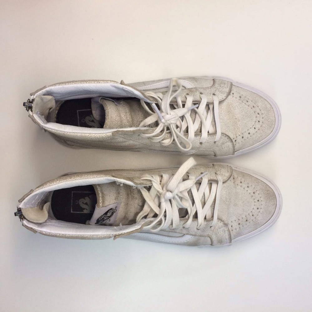 Vans SK8 Hi Slim Zip (Crackle Suede) unisex