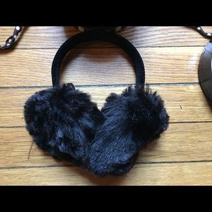 Henri Bendel faux fur earmuffs