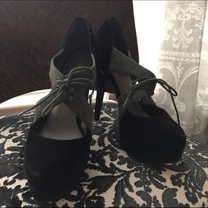 Levity Lace-up Suede Platforms