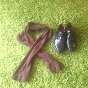 Men's brown scarf