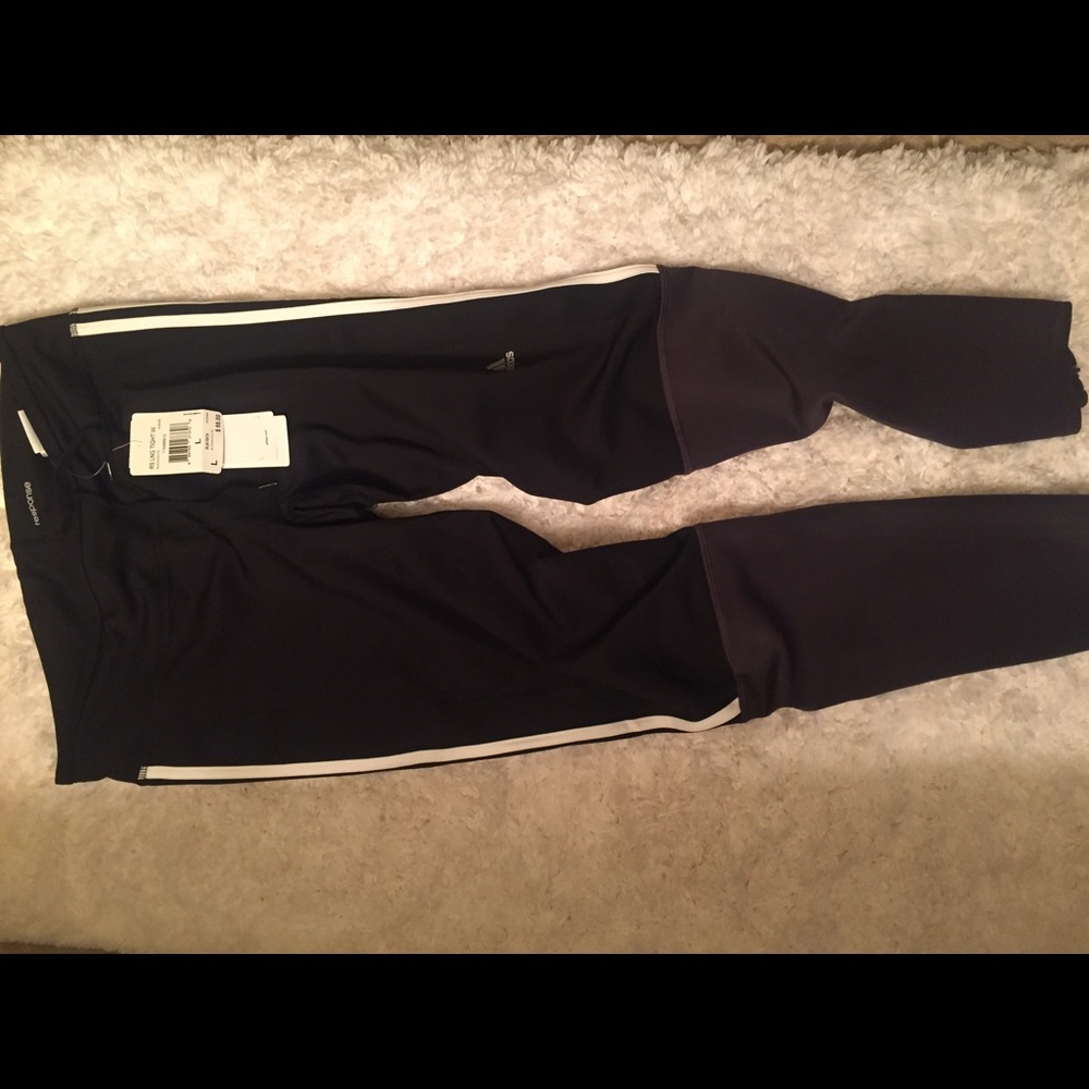 Adidas two tone leggings. New with tags.