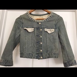 Denim jacket with beautiful details
