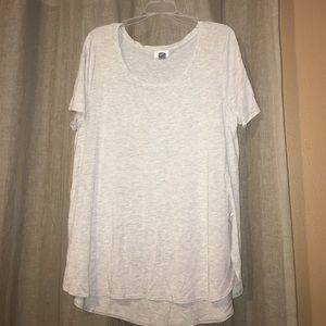 Gray butterfly shirt