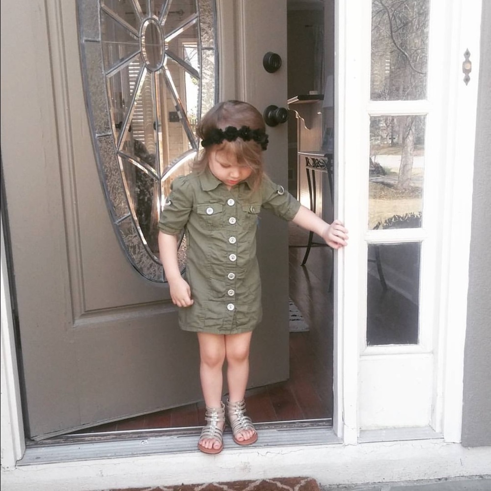 Green dress size 3