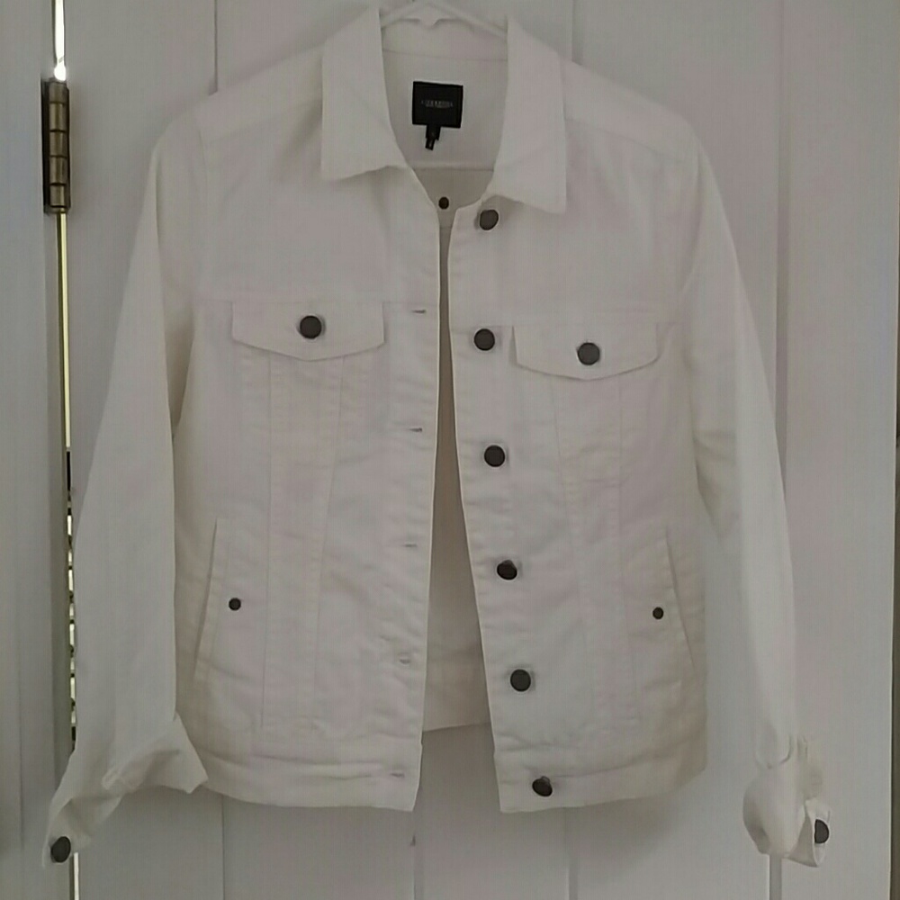 White Jean Jacket