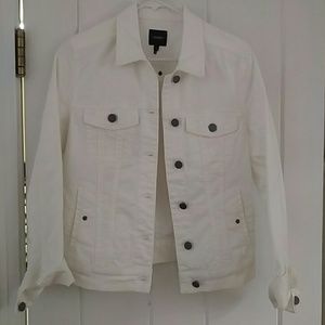 White Jean Jacket