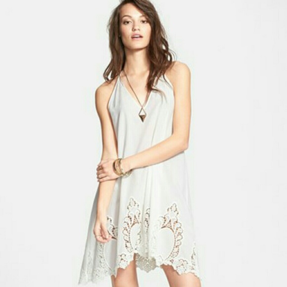 Free People Dresses & Skirts - Free People Easy Livin white slip dress