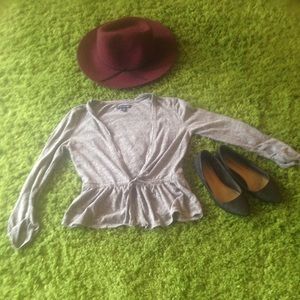 America Eagle Crop Sweater