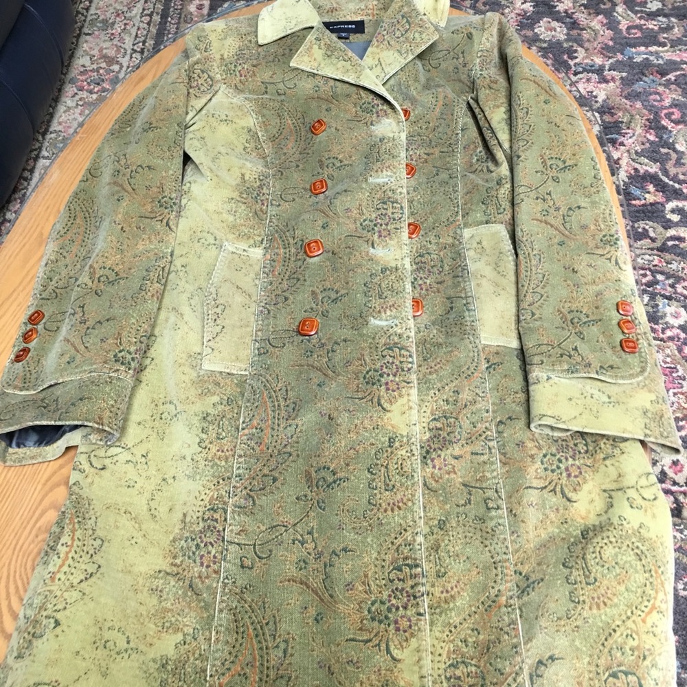 Corduroy Express Trench Coat