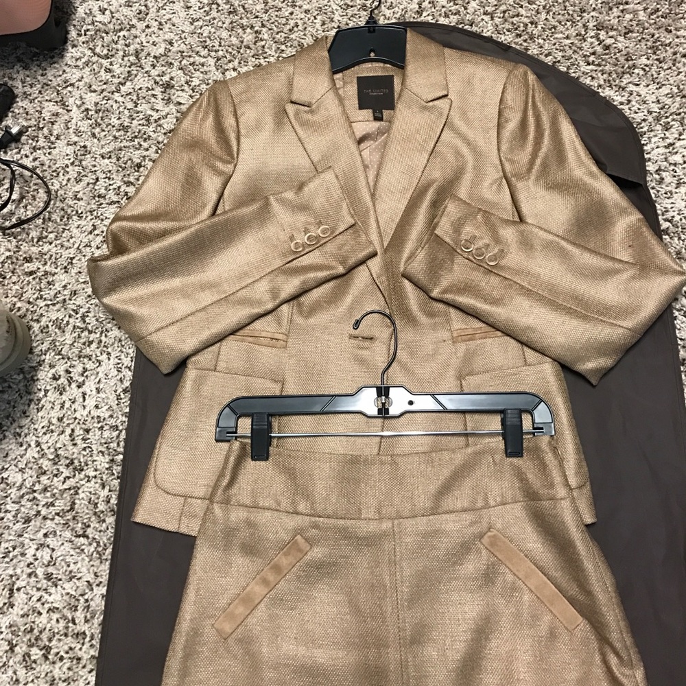The Limited: Camel colored women's suit