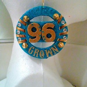 "96" Earrings