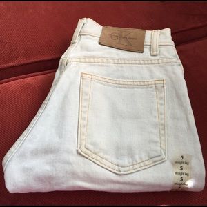 Calvin Klein pre washed jean