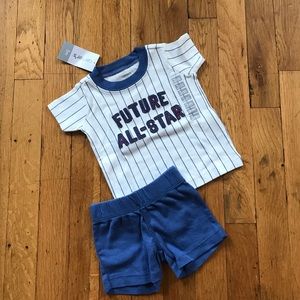 MOVING SALE! Carter's Tee and Shorts Set