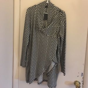 The Limited Convertible Cardigan in Black & White!