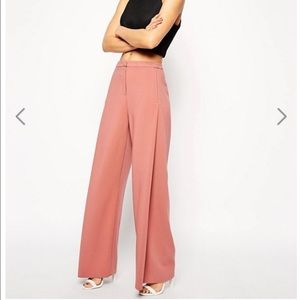 ASOS Wideleg Pleat Front Pants