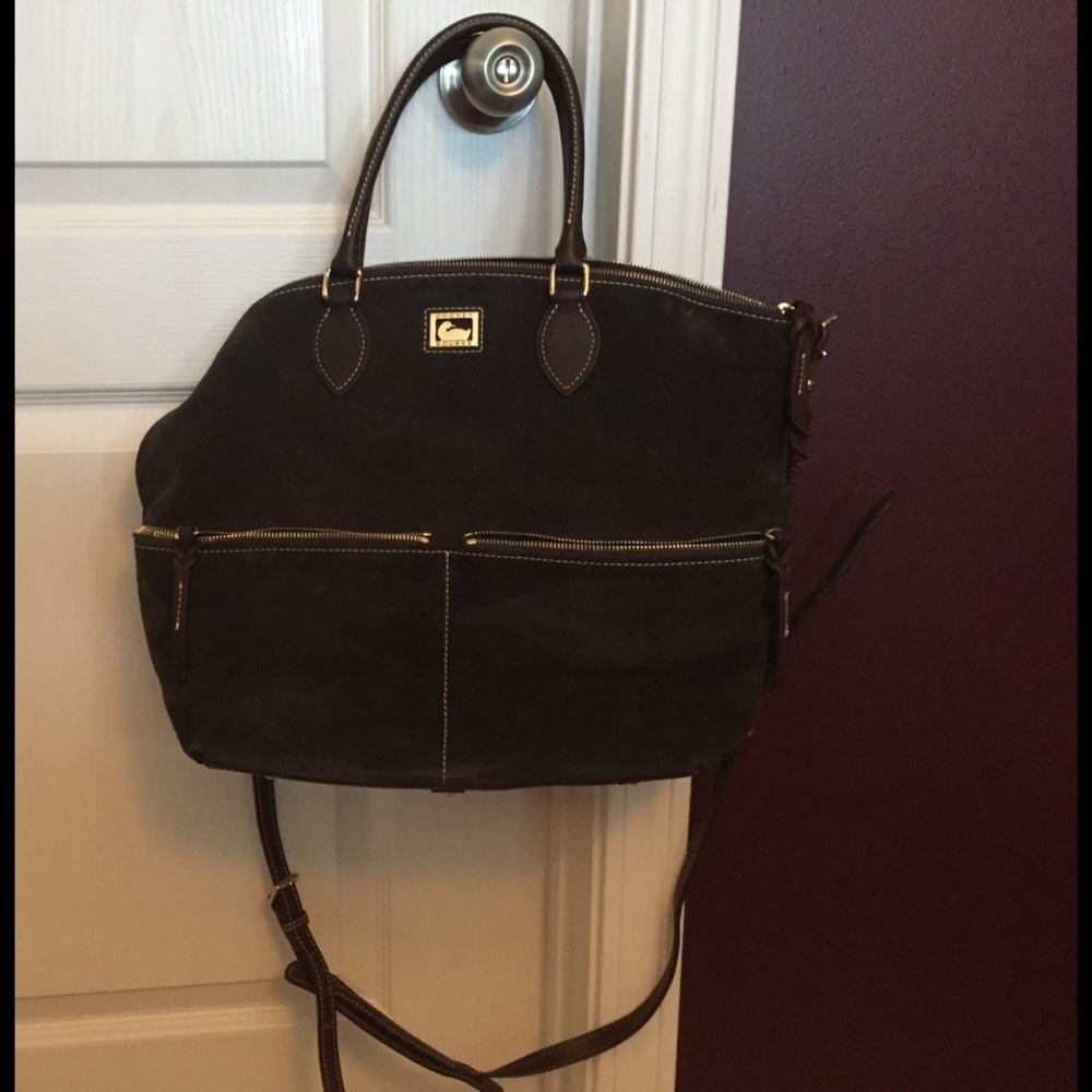 Large cross body Dooney & Burke satchel