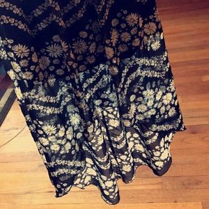 A high low flowy skirt