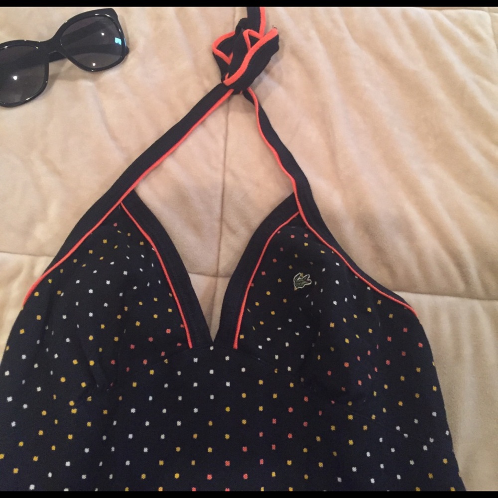 LaCoste halter top dress