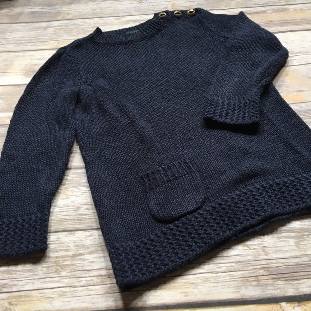 Navy Sweater By Ralph Lauren