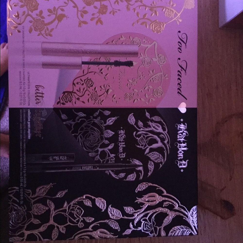 Kat von d x too faced
