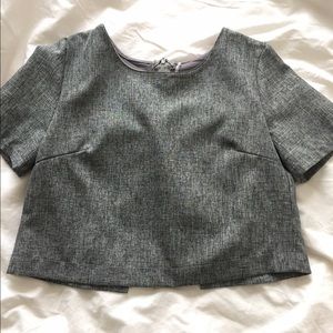 high waisted top with ankle pants