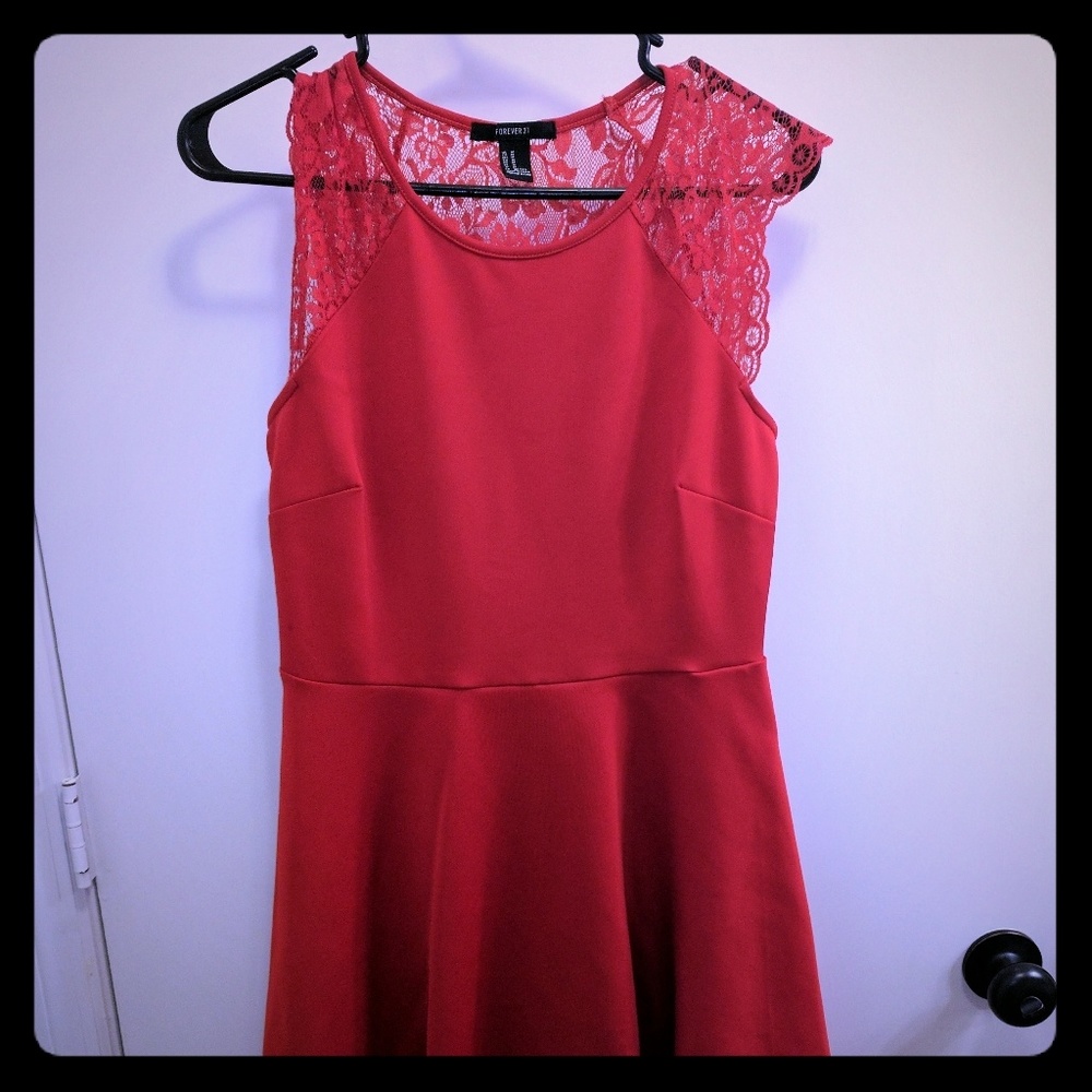 Red Forever 21 Dress
