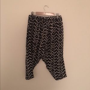 Patterned Harem pants