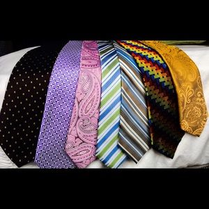 7 Assorted Men's Ties
