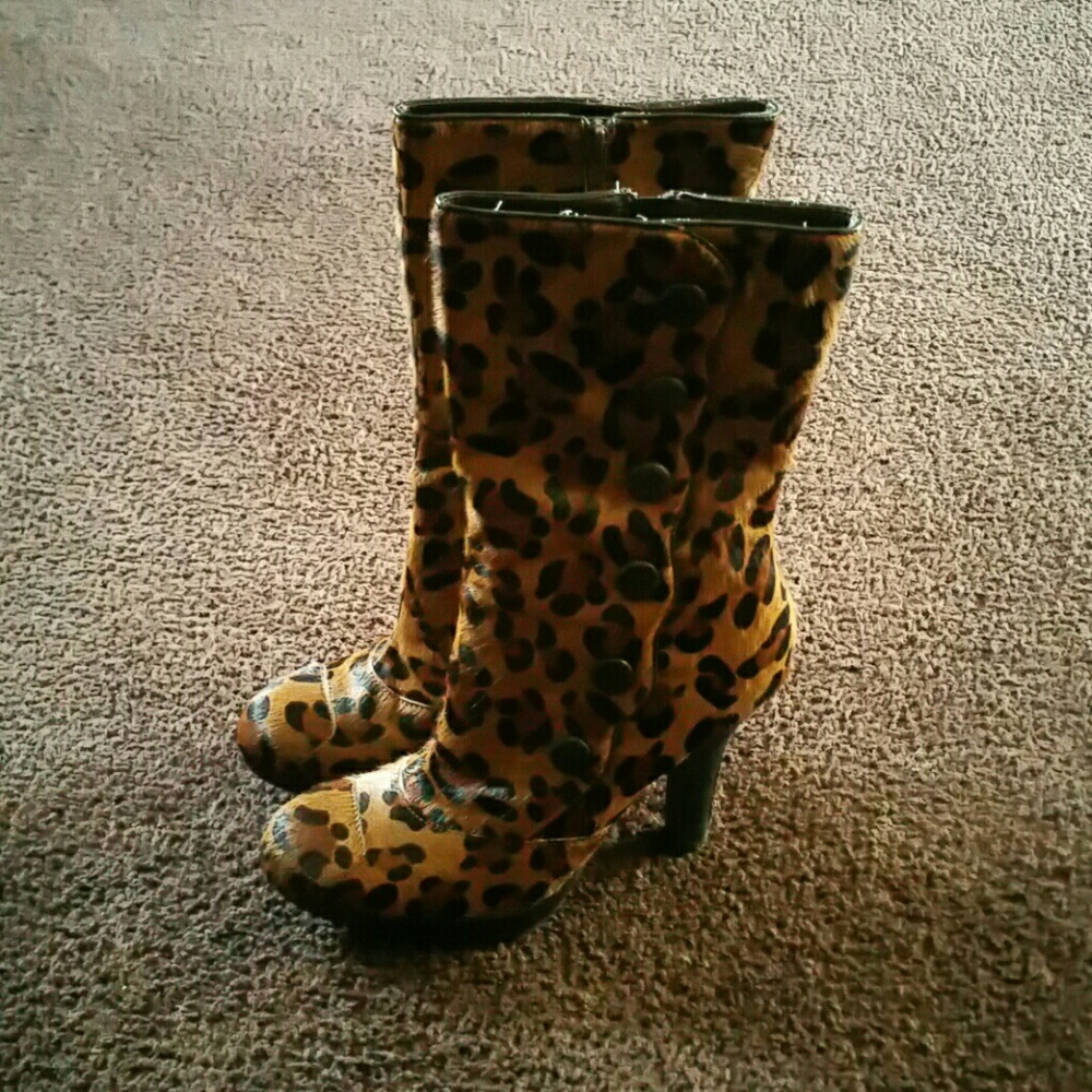 Platform Boots 4.5 " heels