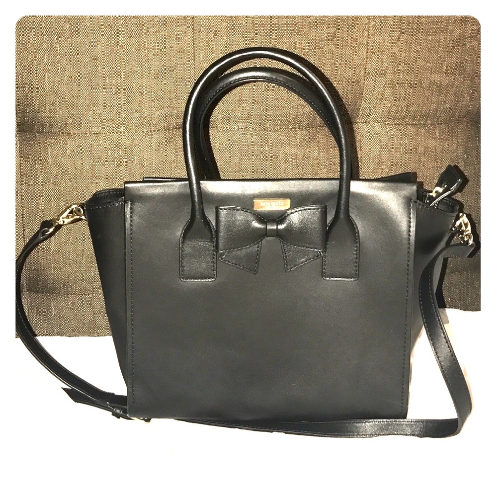Kate Spade 100% leather bow detail shoulder bag