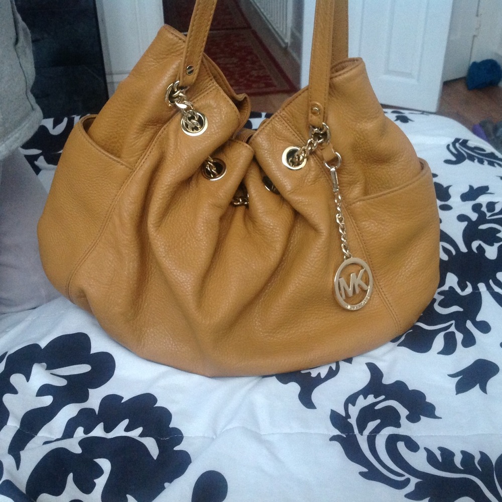 Authentic michael kors tote bag