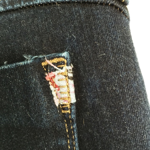 ✨SIWY JEANS Skinny Slim Leg Fit Dark Denim Jeans✨ - Picture 6 of 7