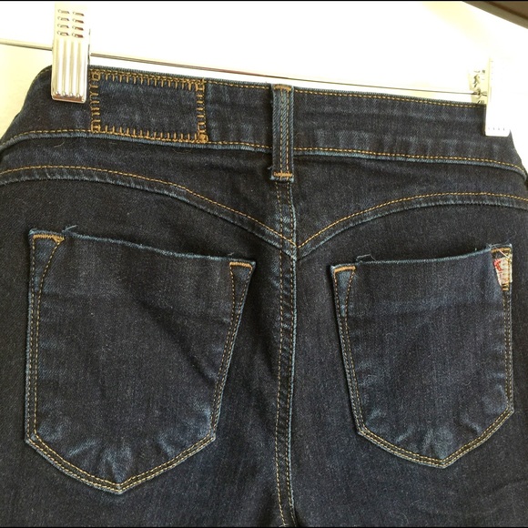 ✨SIWY JEANS Skinny Slim Leg Fit Dark Denim Jeans✨ - Picture 7 of 7