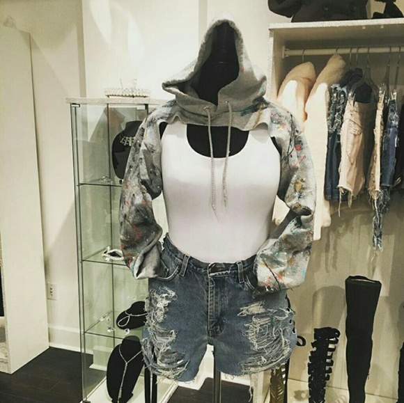 Made 2 order Custom Made & Painted Hoodie - Picture 1 of 2