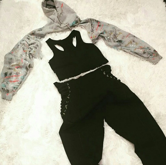 Made 2 order Custom Made & Painted Hoodie - Picture 2 of 2