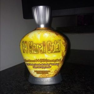 14 Karat Gold tanning lotion Designer Skin