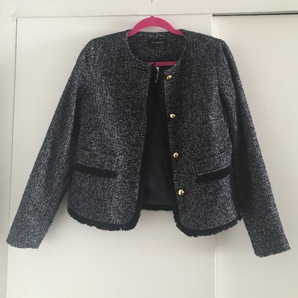 Blue Tweed Jacket
