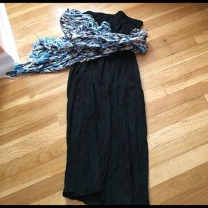 Beautiful Crinkle Maxi Skirt Excellent
