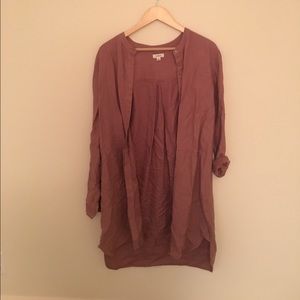 Linen Button Shirt Dress