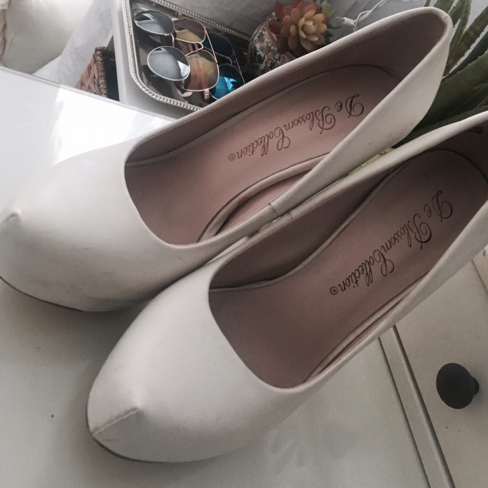 White heels