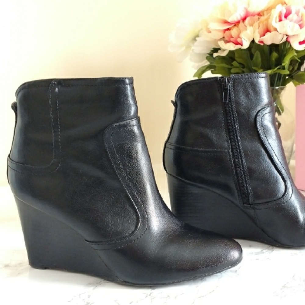 Nine West Wedge Boots