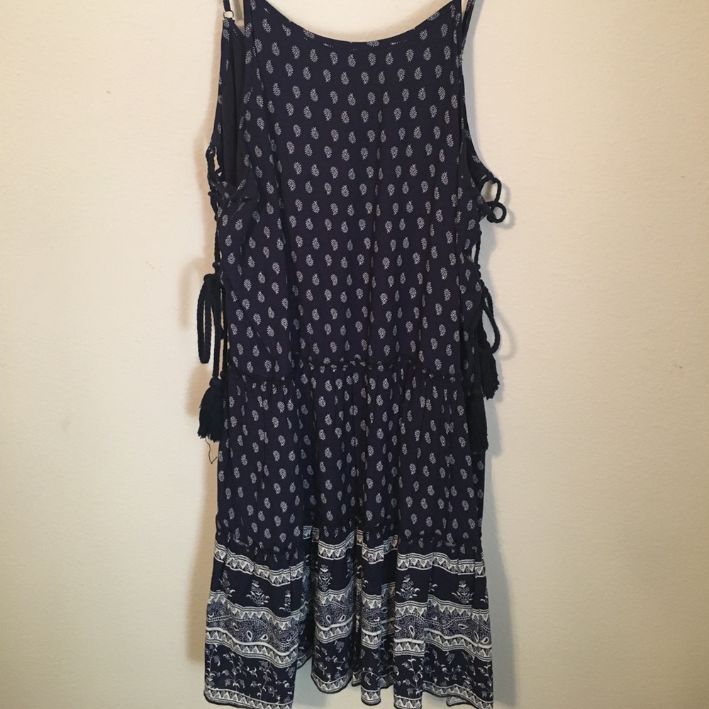Navy summer dress