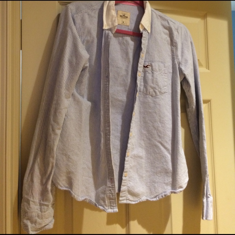 Holloster oxford blouse