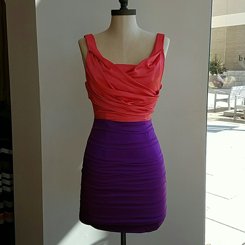Express satin dress