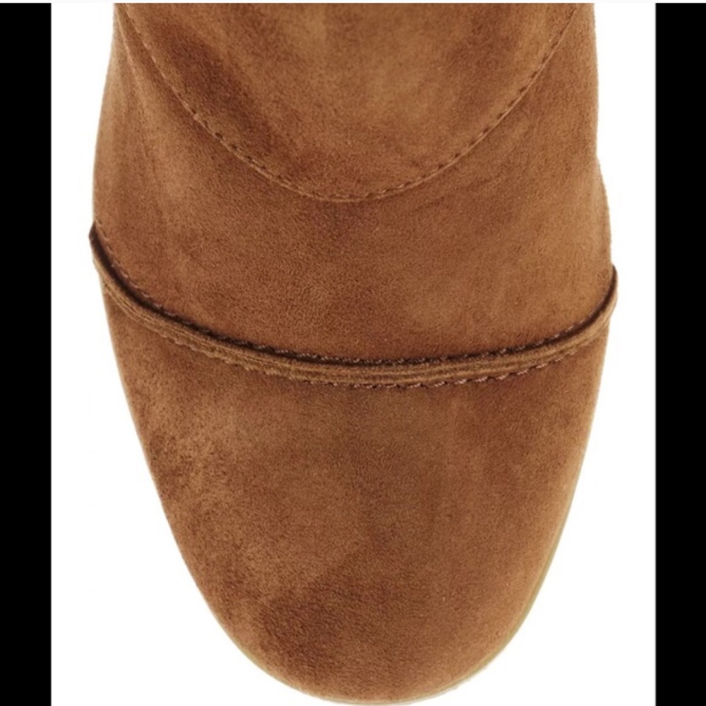 J. Crew Greer Cognac Wedge Booties - Picture 4 of 4