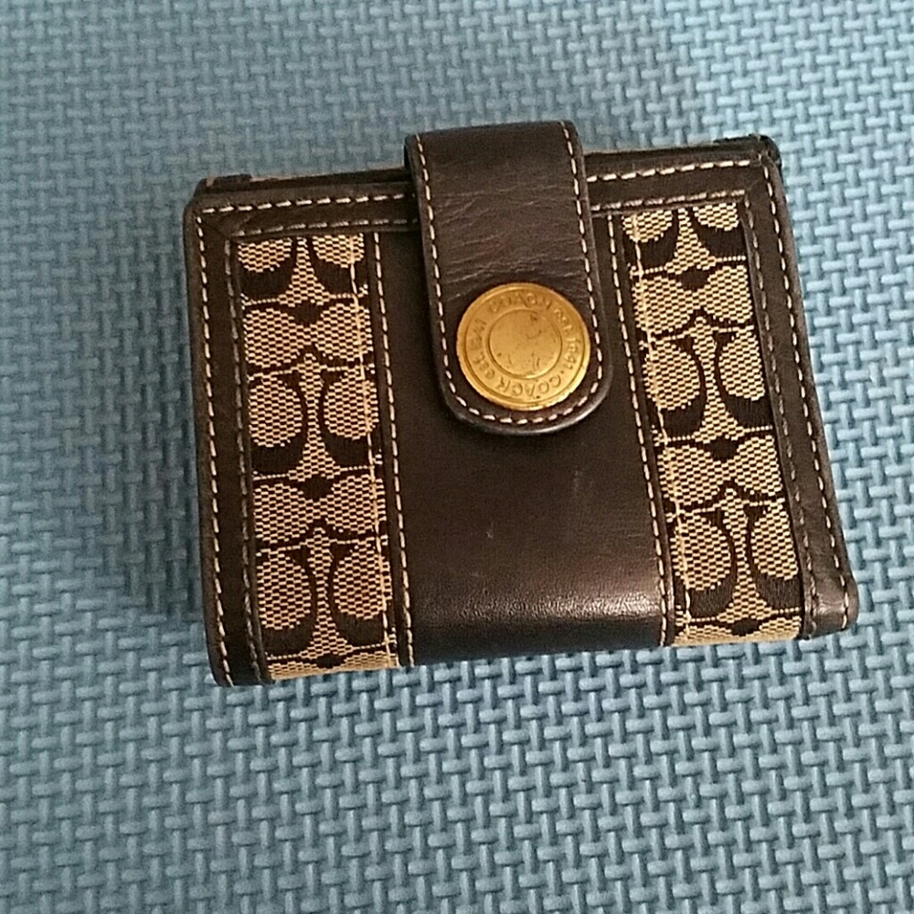 Black Coach Wallet
