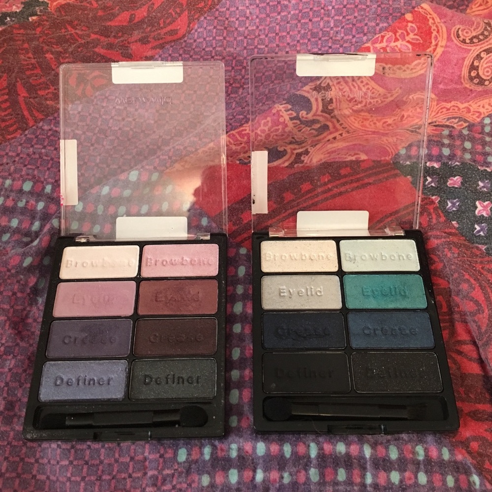 Wet n Wild eyeshadow palettes